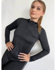 6053-99 микс цветов женская спортивная кофта ( микро-дайвинг, на змейке, 6ед, размеры норма: XL. 2XL): артикул 1162788