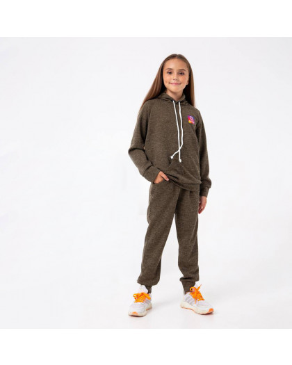 12900-72 ХАКИ спортивный костюм подростковый ангоровый на 8-14 лет (4 ед. размеры на бирке: 8.10.12.14) Sara